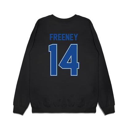 Boise State - NCAA Football : Demetrius Freeney - Vintage Helmet Premium Crewneck Sweatshirt-1