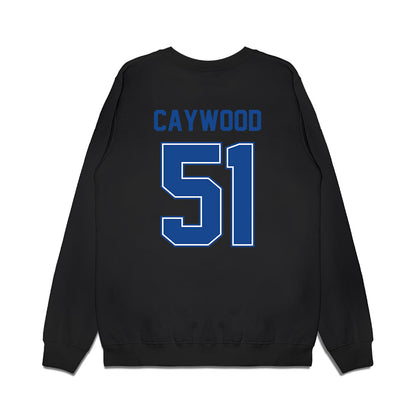 Boise State - NCAA Football : Roman Caywood - Vintage Helmet Premium Crewneck Sweatshirt-1