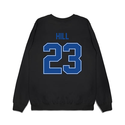 Boise State - NCAA Football : David Hill - Vintage Helmet Premium Crewneck Sweatshirt-1