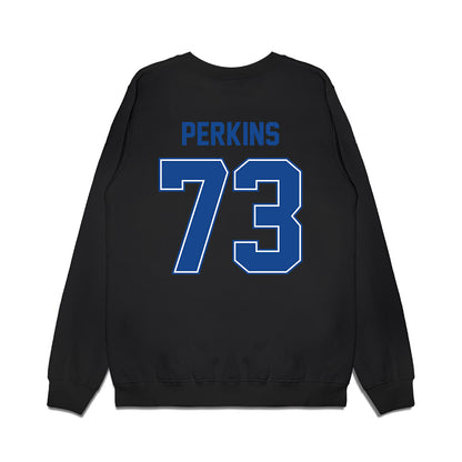 Boise State - NCAA Football : Parker Perkins - Vintage Helmet Premium Crewneck Sweatshirt-1