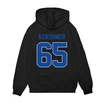 Boise State - NCAA Football : Ashton Kershner - Vintage Helmet Premium Hooded Sweatshirt-1