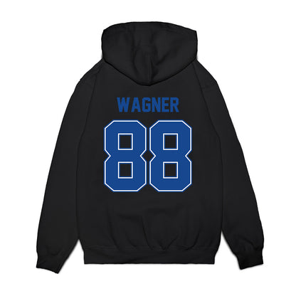 Boise State - NCAA Football : Matt Wagner - Vintage Helmet Premium Hooded Sweatshirt-1