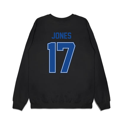 Boise State - NCAA Football : Adrian Jones - Vintage Helmet Premium Crewneck Sweatshirt-1