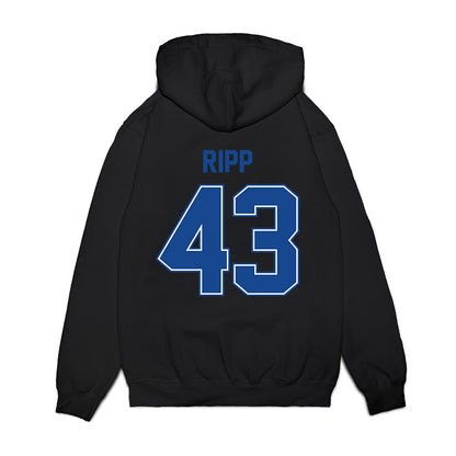 Boise State - NCAA Football : Jake Ripp - Vintage Helmet Premium Hooded Sweatshirt-1
