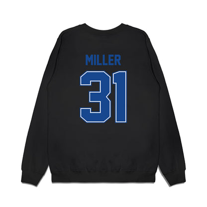 Boise State - NCAA Football : Cole Miller - Vintage Helmet Premium Crewneck Sweatshirt-1