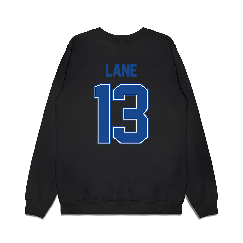 Boise State - NCAA Football : Sterling Lane - Vintage Helmet Premium Crewneck Sweatshirt-1