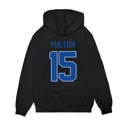 Boise State - NCAA Football : Colt Fulton - Vintage Helmet Premium Hooded Sweatshirt-1