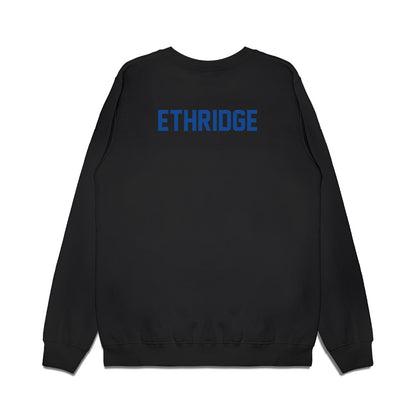 Boise State - NCAA Football : Tyler Ethridge - Vintage Helmet Premium Crewneck Sweatshirt-1