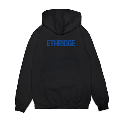 Boise State - NCAA Football : Tyler Ethridge - Vintage Helmet Premium Hooded Sweatshirt-1