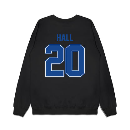 Boise State - NCAA Football : Kyle Hall - Vintage Helmet Premium Crewneck Sweatshirt-1