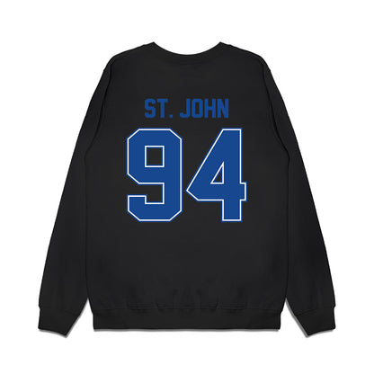 Boise State - NCAA Football : Paz St. John - Vintage Helmet Premium Crewneck Sweatshirt-1