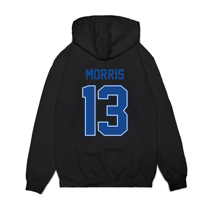 Boise State - NCAA Football : Darren Morris - Vintage Helmet Premium Hooded Sweatshirt-1