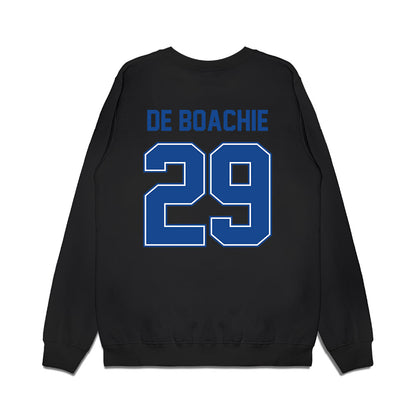 Boise State - NCAA Football : Arthur de Boachie - Vintage Helmet Premium Crewneck Sweatshirt-1
