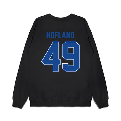Boise State - NCAA Football : Beckham Hofland - Vintage Helmet Premium Crewneck Sweatshirt-1