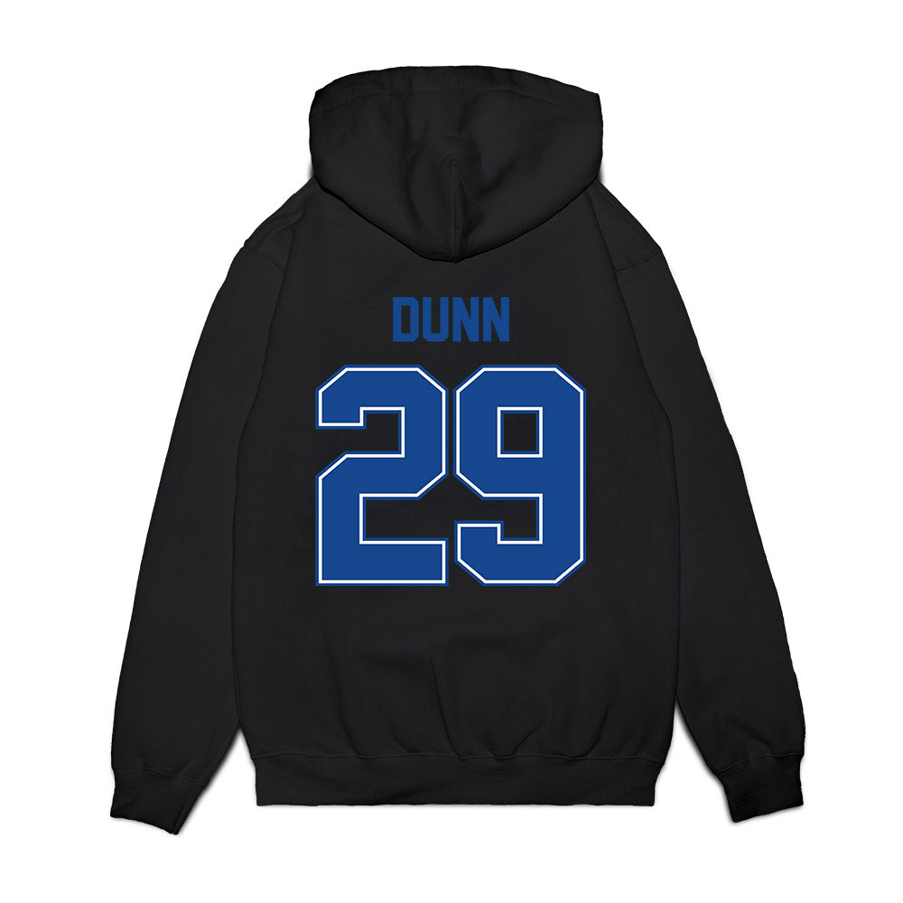 Boise State - NCAA Football : Lincoln Dunn - Vintage Helmet Premium Hooded Sweatshirt-1