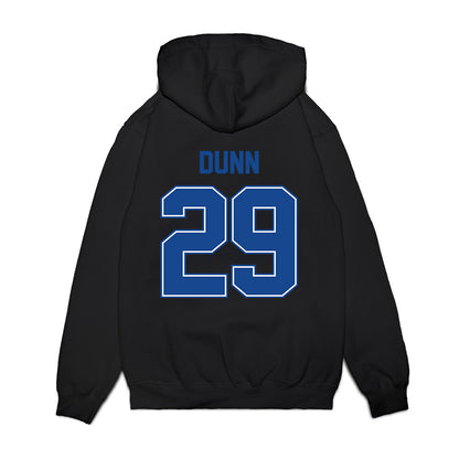 Boise State - NCAA Football : Lincoln Dunn - Vintage Helmet Premium Hooded Sweatshirt-1