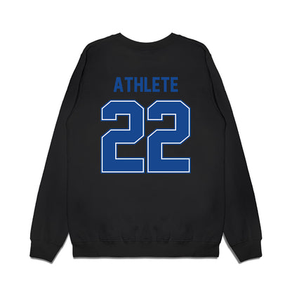 Boise State - NCAA Football : Test AR Athlete - Vintage Helmet Premium Crewneck Sweatshirt-1