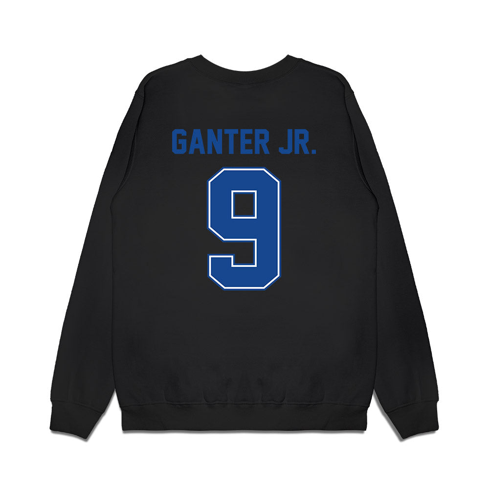 Boise State - NCAA Football : Derek Ganter Jr. - Vintage Helmet Premium Crewneck Sweatshirt-1