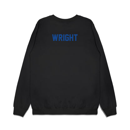 Boise State - NCAA Football : Akeem Wright - Vintage Helmet Premium Crewneck Sweatshirt-1