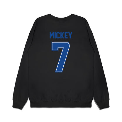 Boise State - NCAA Football : Jaden Mickey - Vintage Helmet Premium Crewneck Sweatshirt-1