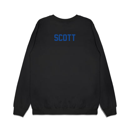 Boise State - NCAA Football : Bradan Scott - Vintage Helmet Premium Crewneck Sweatshirt-1