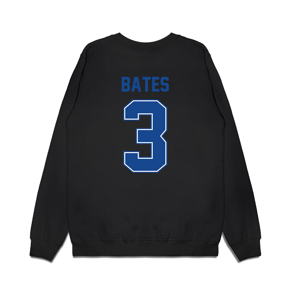 Boise State - NCAA Football : Cameron Bates - Vintage Helmet Premium Crewneck Sweatshirt-1
