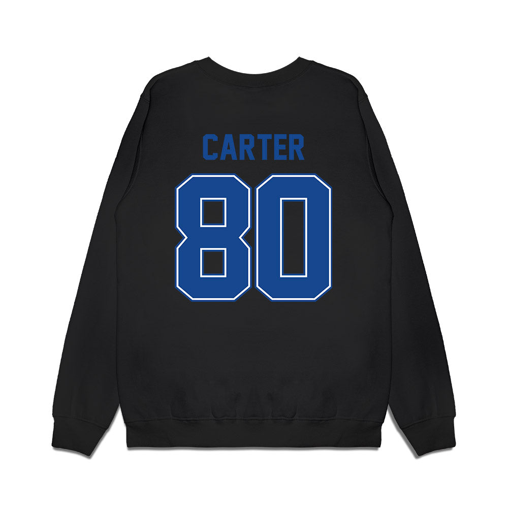 Boise State - NCAA Football : Romeo Carter - Vintage Helmet Premium Crewneck Sweatshirt-1