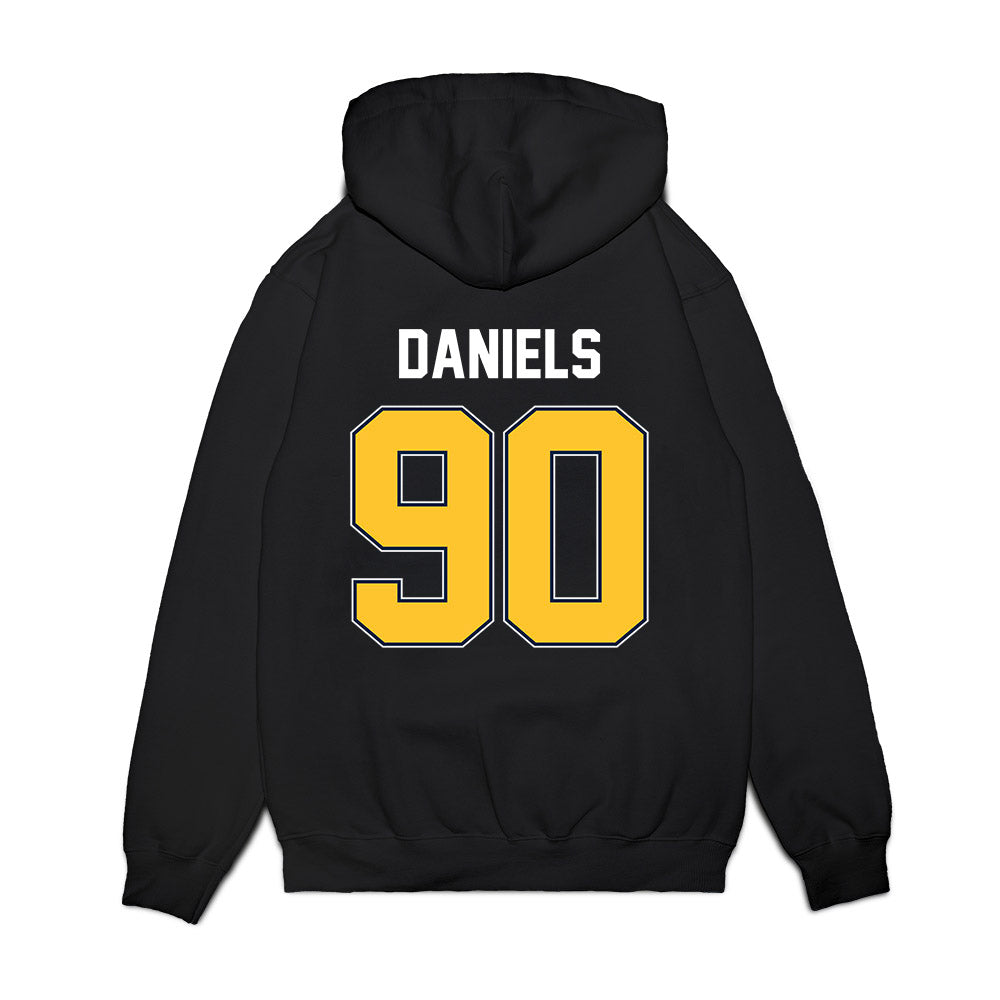 Murray State - NCAA Football : Cameron Daniels - Vintage Helmet Premium Hooded Sweatshirt-1