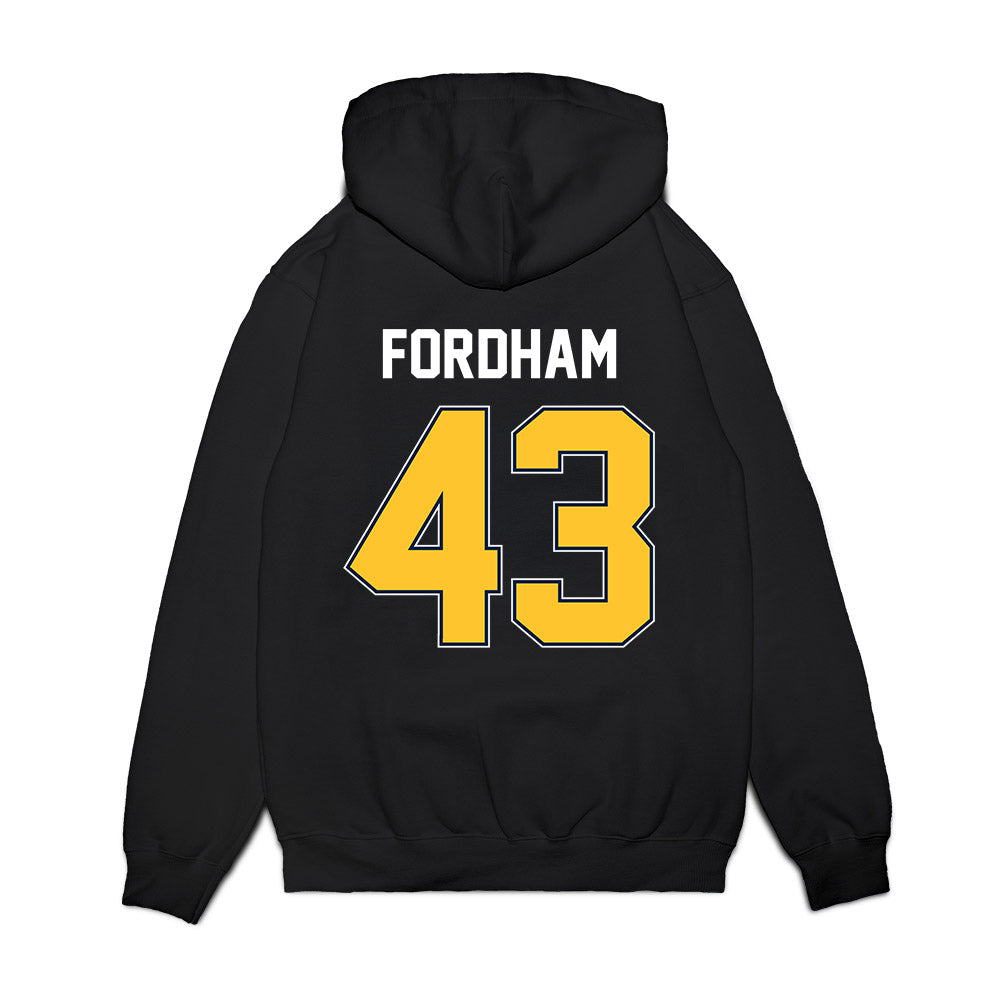 Murray State - NCAA Football : Liam Fordham - Vintage Helmet Premium Hooded Sweatshirt-1