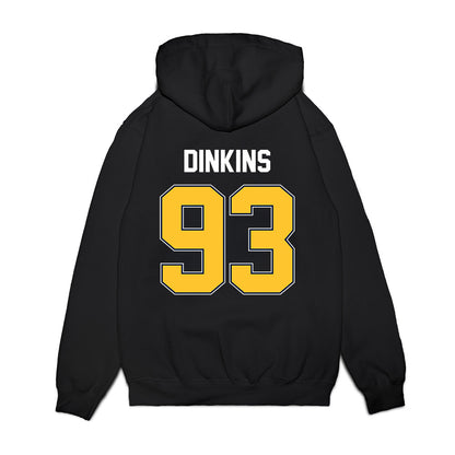 Murray State - NCAA Football : Vincent Dinkins - Vintage Helmet Premium Hooded Sweatshirt-1