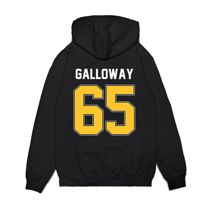 Murray State - NCAA Football : Daz Galloway - Vintage Helmet Premium Hooded Sweatshirt-1