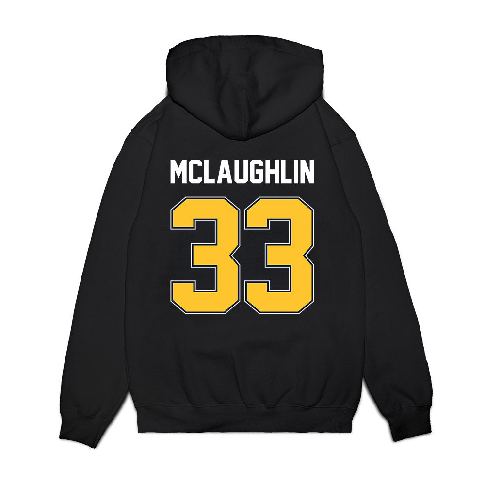 Murray State - NCAA Football : Myles Mclaughlin - Vintage Helmet Premium Hooded Sweatshirt-1