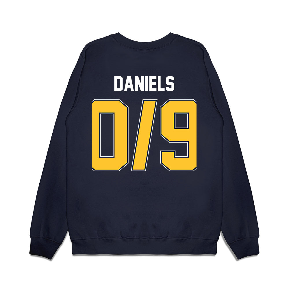 Murray State - NCAA Football : Cameron Daniels - Vintage Helmet Premium Crewneck Sweatshirt-1