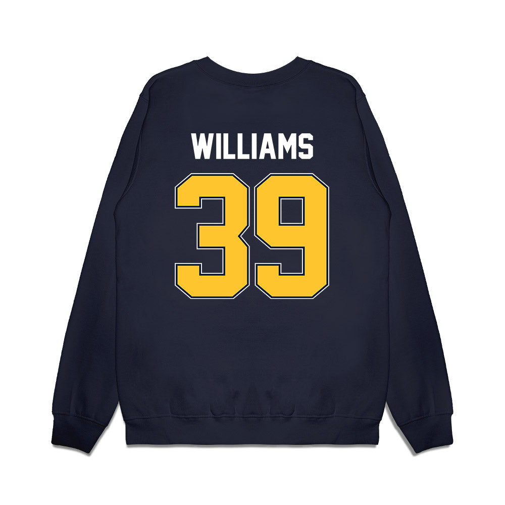 Murray State - NCAA Football : Malachi Williams - Vintage Helmet Premium Crewneck Sweatshirt-1