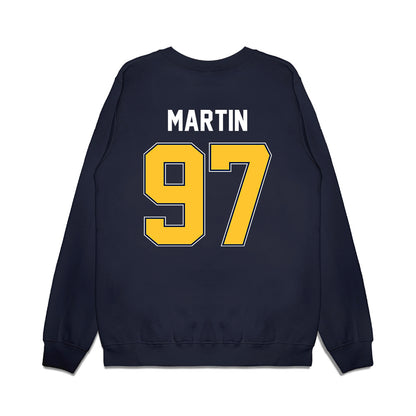 Murray State - NCAA Football : Jerry Martin - Vintage Helmet Premium Crewneck Sweatshirt-1
