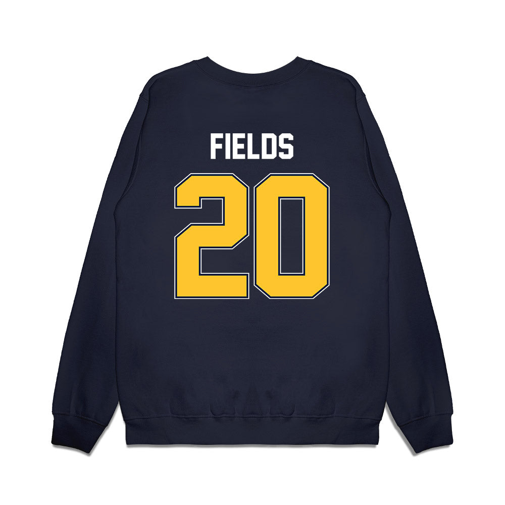 Murray State - NCAA Football : Cade Fields - Vintage Helmet Premium Crewneck Sweatshirt-1