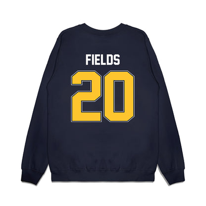 Murray State - NCAA Football : Cade Fields - Vintage Helmet Premium Crewneck Sweatshirt-1