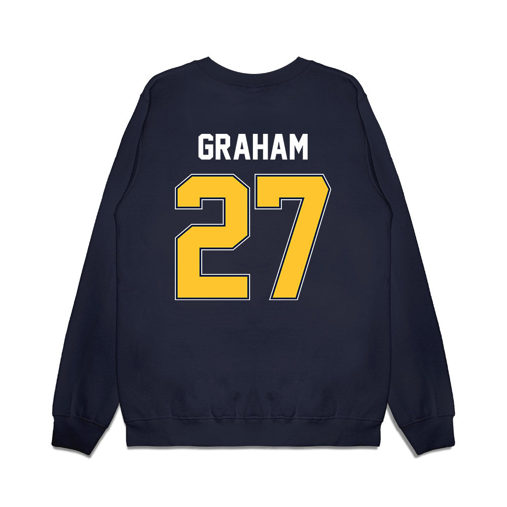 Murray State - NCAA Football : Nicholas Graham - Vintage Helmet Premium Crewneck Sweatshirt-1