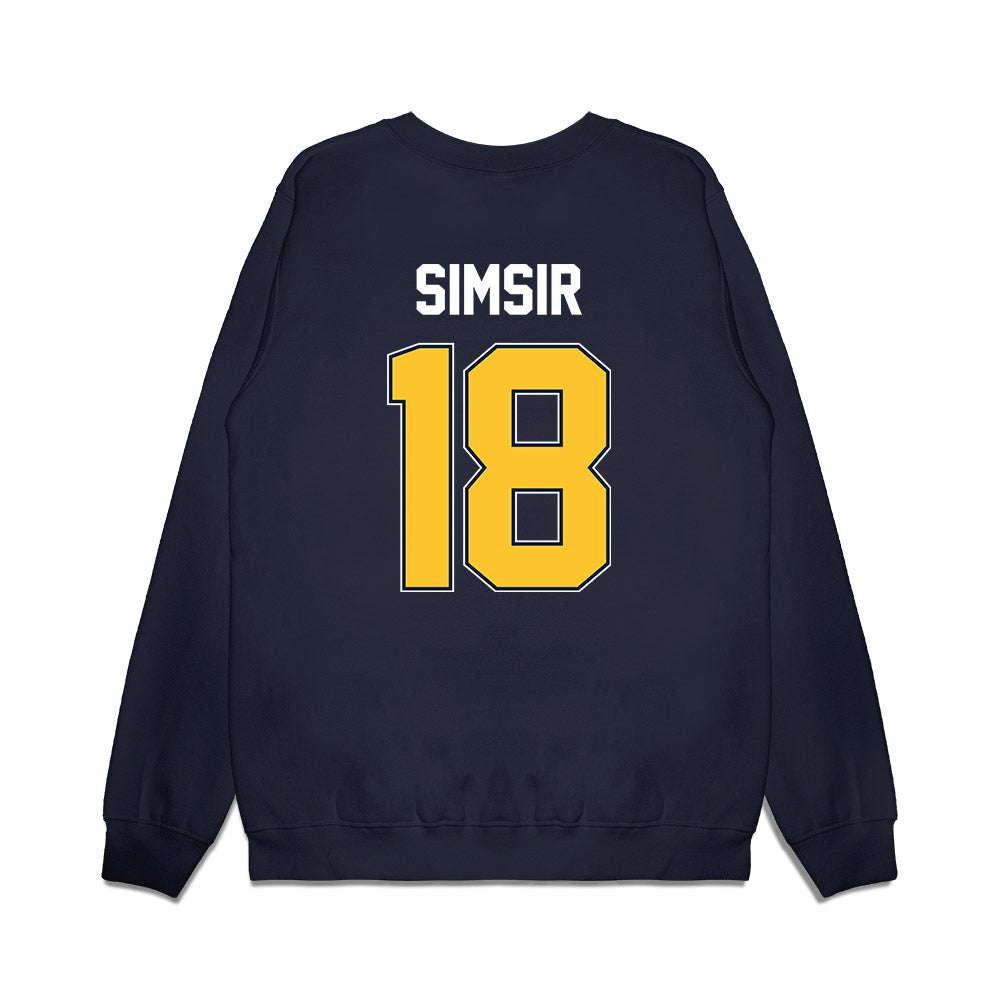 Murray State - NCAA Football : Huseyin Simsir - Vintage Helmet Premium Crewneck Sweatshirt-1