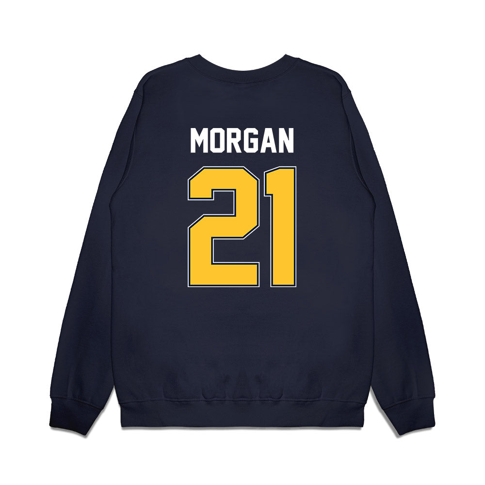 Murray State - NCAA Football : Kyson Morgan - Vintage Helmet Premium Crewneck Sweatshirt-1