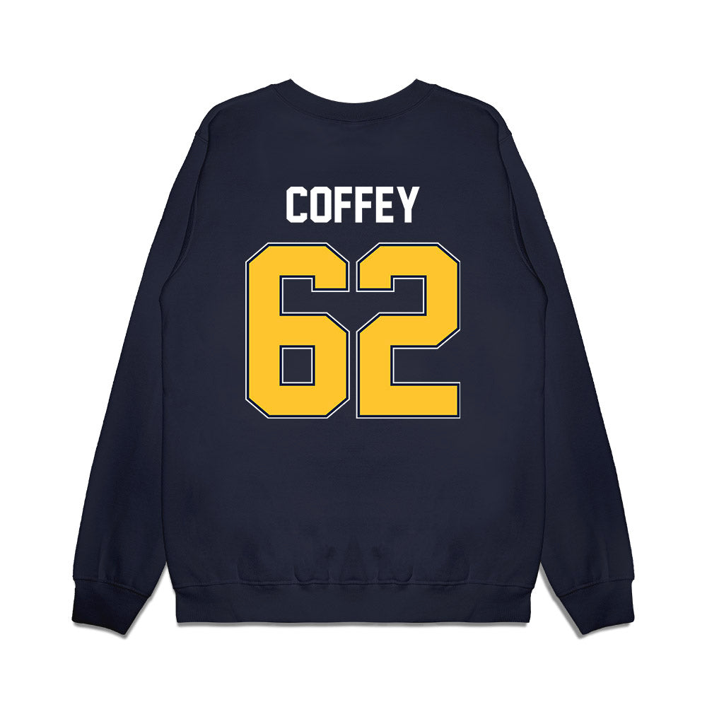 Murray State - NCAA Football : Jake Coffey - Vintage Helmet Premium Crewneck Sweatshirt-1