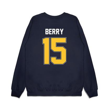 Murray State - NCAA Football : Blaze Berry - Vintage Helmet Premium Crewneck Sweatshirt-1