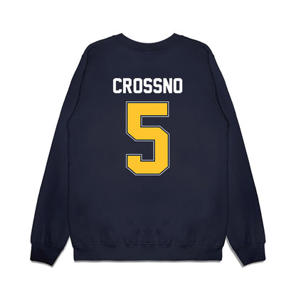 Murray State - NCAA Football : Conlee Crossno - Vintage Helmet Premium Crewneck Sweatshirt-1