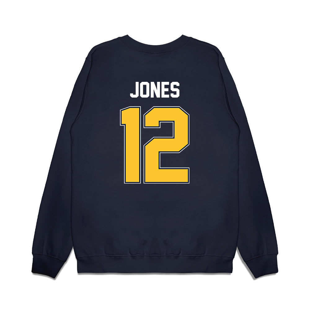 Murray State - NCAA Football : Steven Jones - Vintage Helmet Premium Crewneck Sweatshirt-1