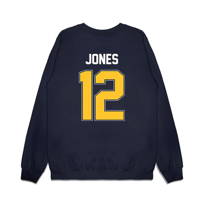 Murray State - NCAA Football : Steven Jones - Vintage Helmet Premium Crewneck Sweatshirt-1
