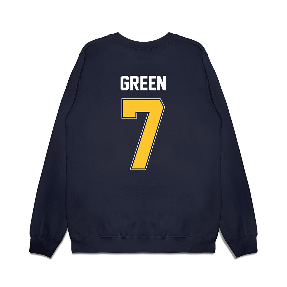 Murray State - NCAA Football : Lj Green - Vintage Helmet Premium Crewneck Sweatshirt-1