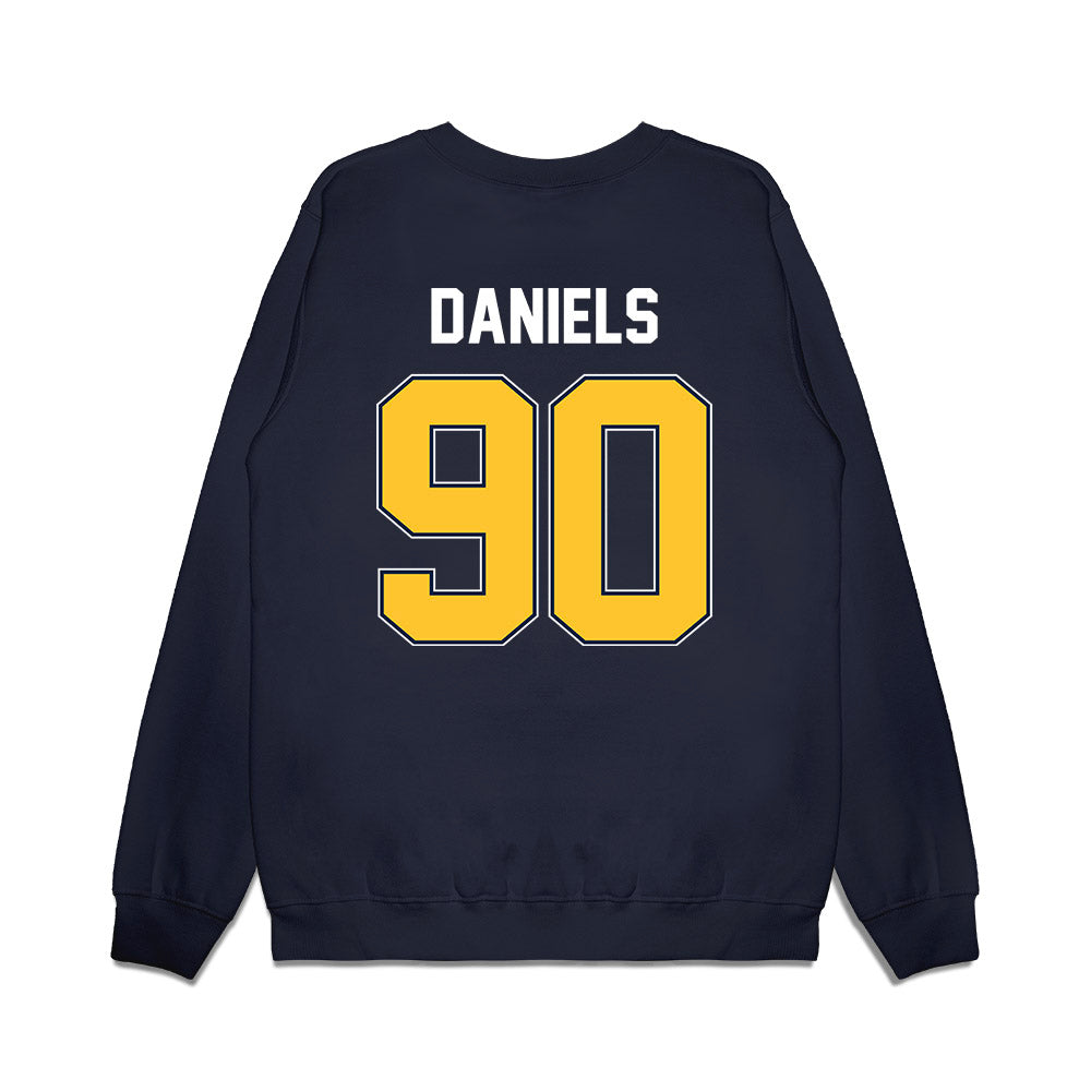 Murray State - NCAA Football : Cameron Daniels - Vintage Helmet Premium Crewneck Sweatshirt-1