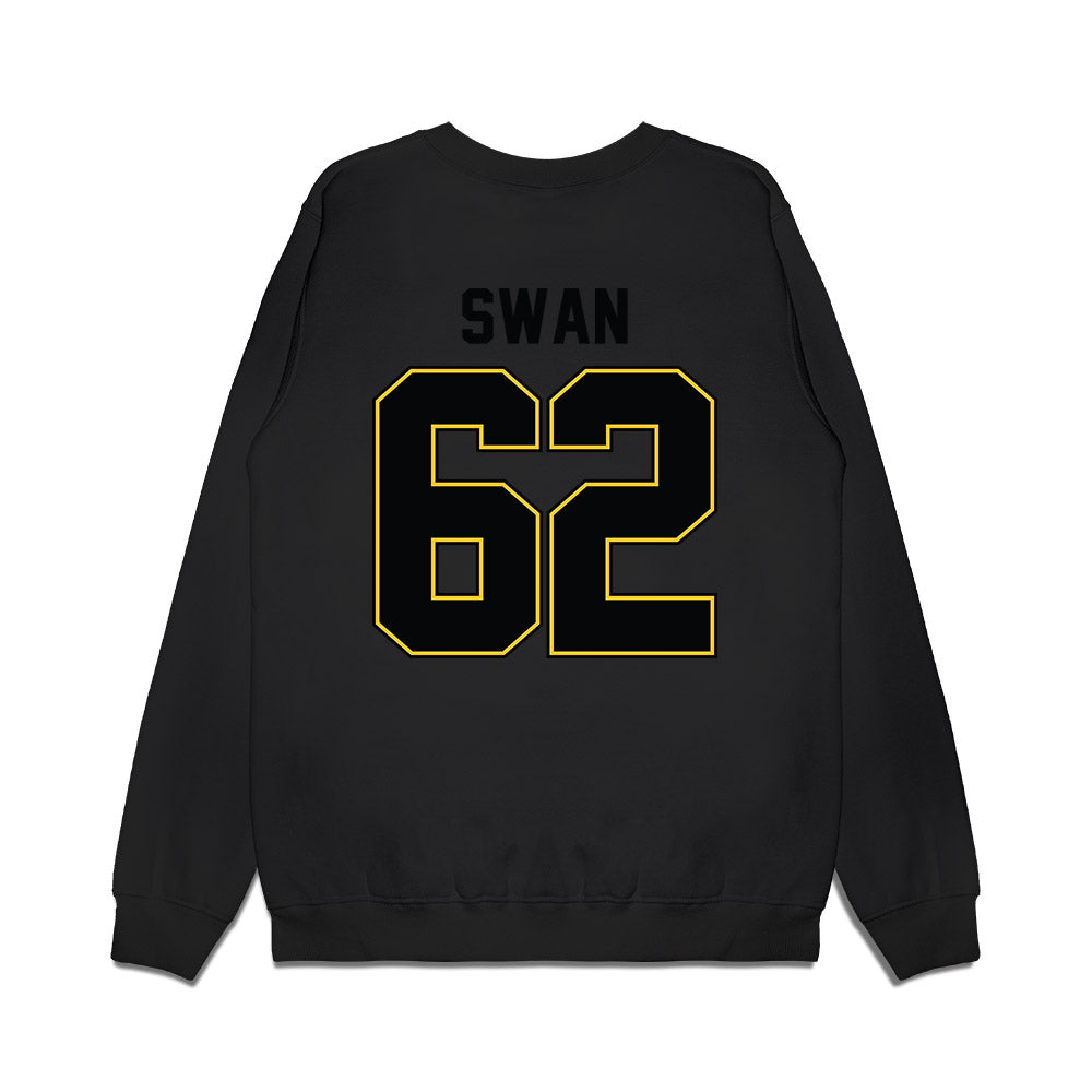 PLU - NCAA Football : Shane Swan - Vintage Helmet Premium Crewneck Sweatshirt-1