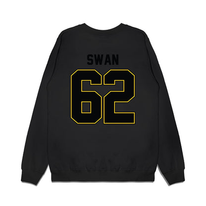 PLU - NCAA Football : Shane Swan - Vintage Helmet Premium Crewneck Sweatshirt-1