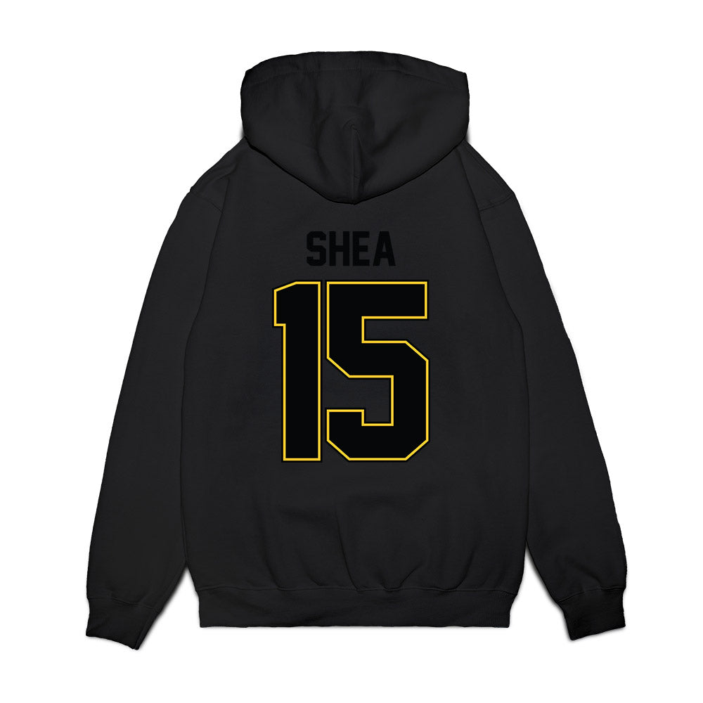 PLU - NCAA Football : Tyson Shea - Vintage Helmet Premium Hooded Sweatshirt-1